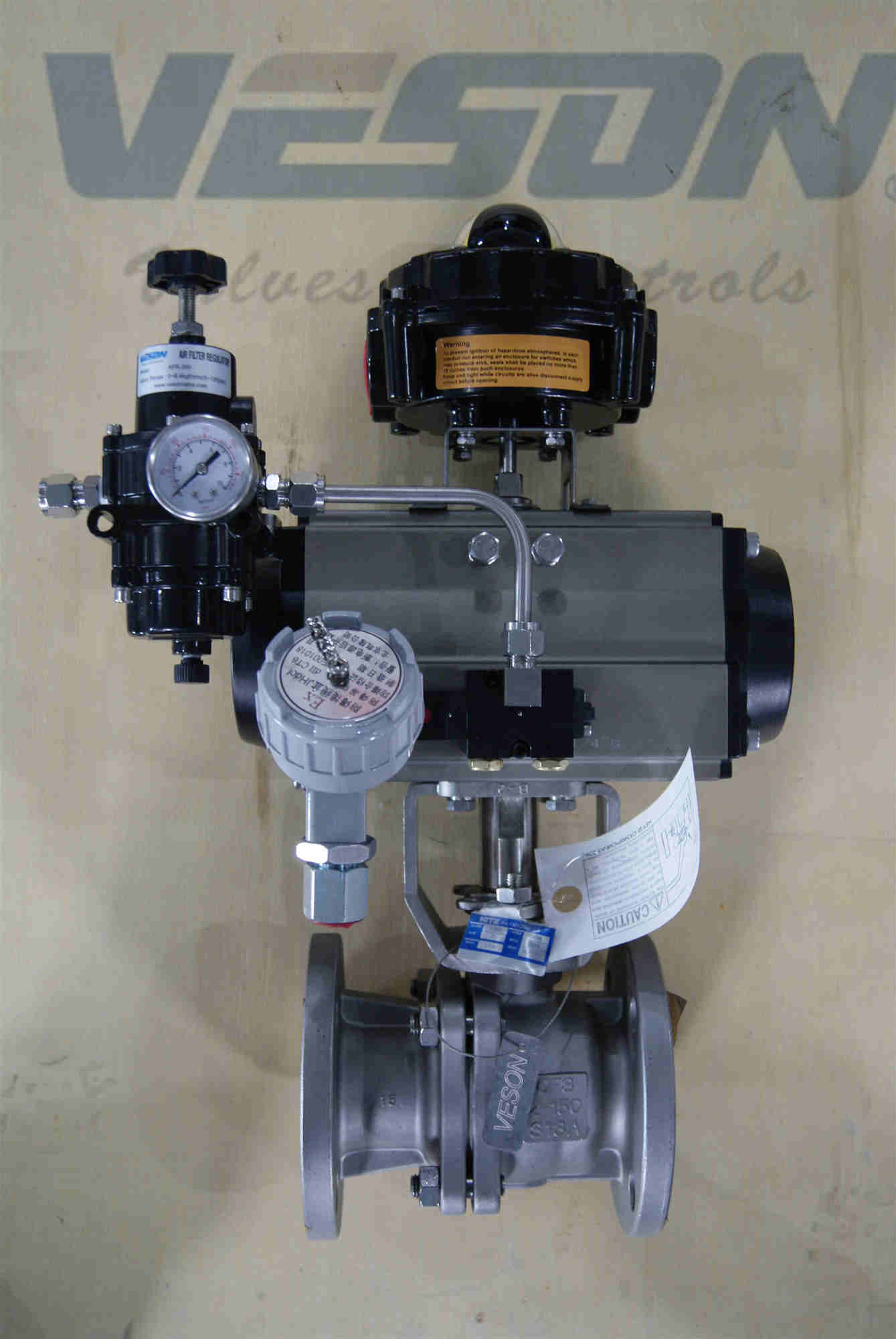 Pneumatic Actuated Darurat Shutdown Valve Ball Valve KITZ Oil Media