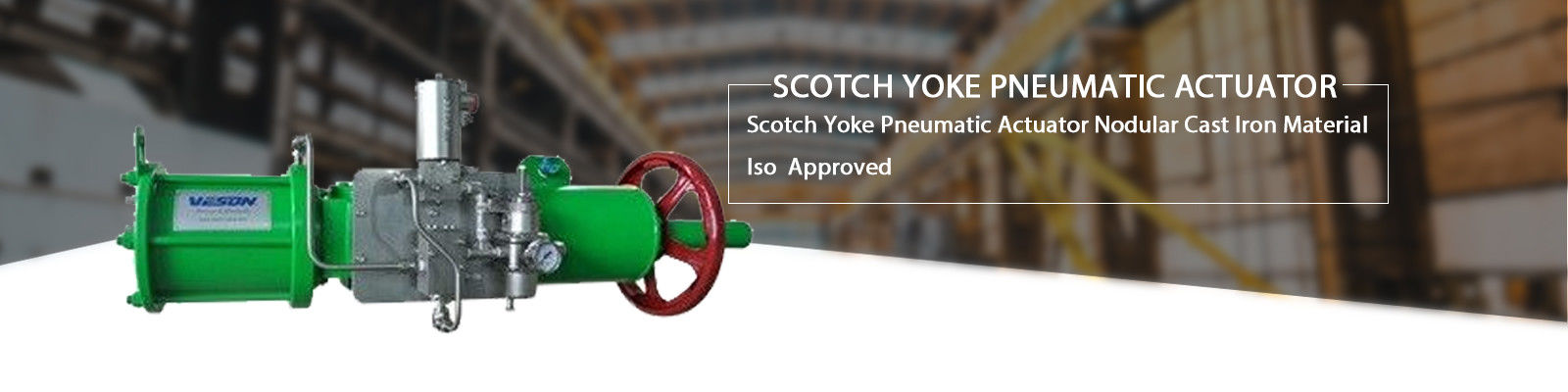 Pneumatic Actuator Scotch Yoke