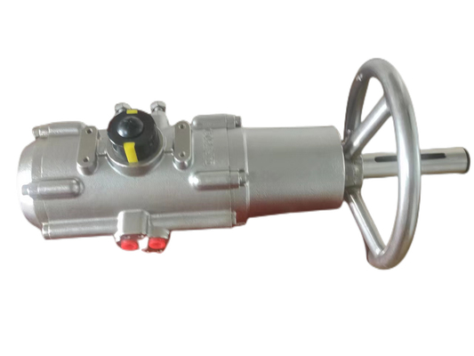 Otomatisasi Industri Pneumatic Rack And Pinion Actuator untuk Rotary Angle 0-90 derajat