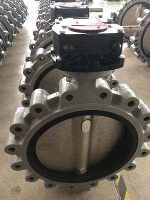 Bray BFV Flanged Type Wafer Butterfly Valves Katup On Off Pneumatik