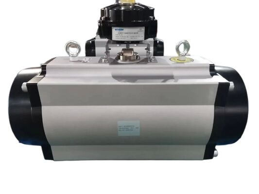 316 Baja tahan karat Full Port Floating Ball Valve dengan Pneumatic Actuator dan Flanged Connection