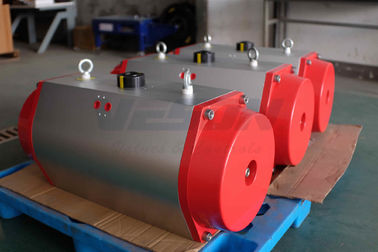 Pneumatic Rack stainless steel dan Pinion Actuator untuk fungsi Quarter Turn