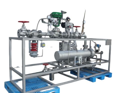 Floating Ball Valve Skid Mounted System dengan Straight Through Type untuk penggunaan industri