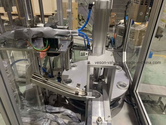 Pneumatic Driving Mode ANSI CLASS 150-900 Straight Through Type Skid Mounted Valve untuk penggunaan industri