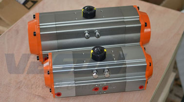 Rotary Angle 0-90 derajat Marine Hard Anodizing Pinion Actuator Untuk Kinerja Optimal