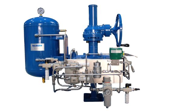 Aktuator Pneumatik Linear Baja Aksi Ganda untuk Aplikasi Katup Kustom