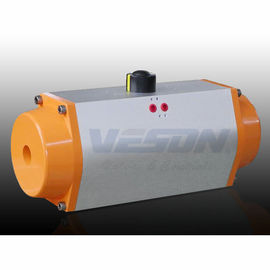 Rotary Angle 0-90 derajat Marine Hard Anodizing Pinion Actuator Untuk Kinerja Optimal