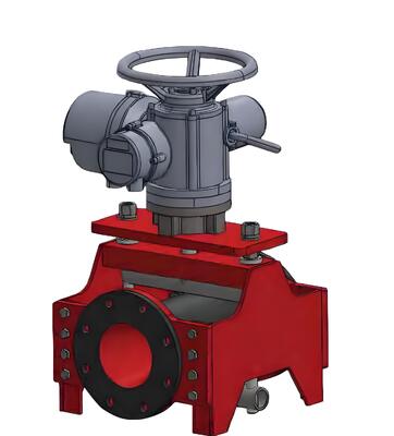 Electric Pneumatic Dual-Mode Pinch Valve Assembly Dibangun untuk Sistem Pipeline Pengangkutan Media Abrasif