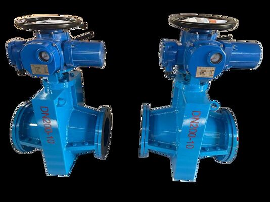 Heavy Duty Electric Pinch Valve Assembly dioptimalkan untuk aplikasi anti-penyekatan slurry abrasif