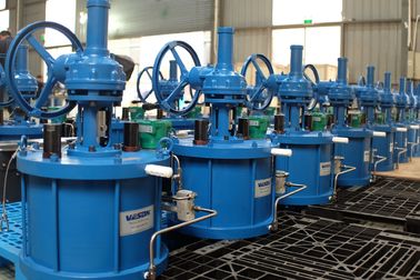 Aktuator Drive Pneumatik Linear Mengotomatiskan Sebagian Besar Jenis Katup Stem Naik