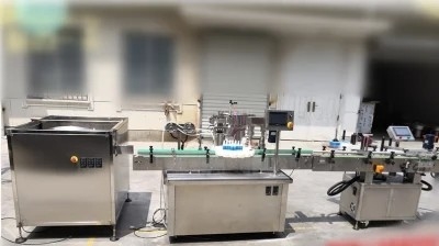 E-Liquid Fully Automatic Spray Filling Machine Mesin Otomatisasi Non-Standar