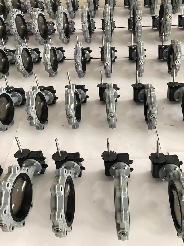 Bray BFV Flanged Type Wafer Butterfly Valves Katup On Off Pneumatik