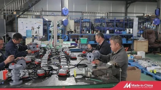 Pneumatic Actuated Ball Valve with 3-PC Design ANSI CLASS 150-900 and ASME B16.34 Standard