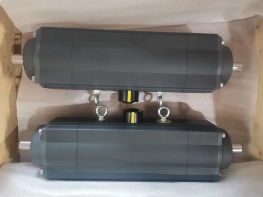 3 Posisi Aluminium Alloy Pneumatic Actuators Spring Return