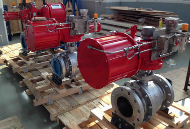 Trunnion Mounted Motorised Valve Actuator, Pengatur Katup Kontrol Kumparan Scotch