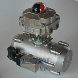 Stainless Steel Spring Return Valve Actuator, Air Operated Actuator 2 ~ 8 Bar Pressure