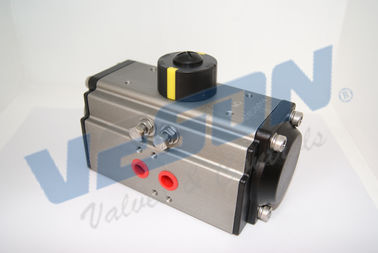 Aktuator Udara Pneumatik Paduan Aluminium, Aktuator Akting Ganda Dilapisi Ptfe