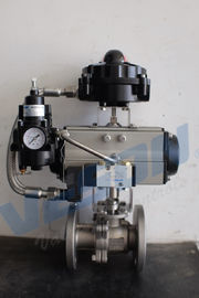 CS / SS304 Pneumatic Emergency Shut Down Valve Media Suhu Sedang