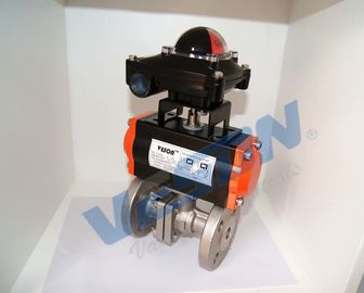 Media Air Pneumatik On Off Valve Pneumatic Control Valve Dengan Limit Switch