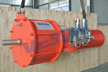 Scotch Yoke Pneumatic Gate Valve Actuator / Air Operated Actuator Untuk Fail Safe Valves