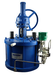 Gerbang katup Pneumatic Linear Actuator 10Mpa Tekanan -20°C~+80°C 1 Tahun Garansi